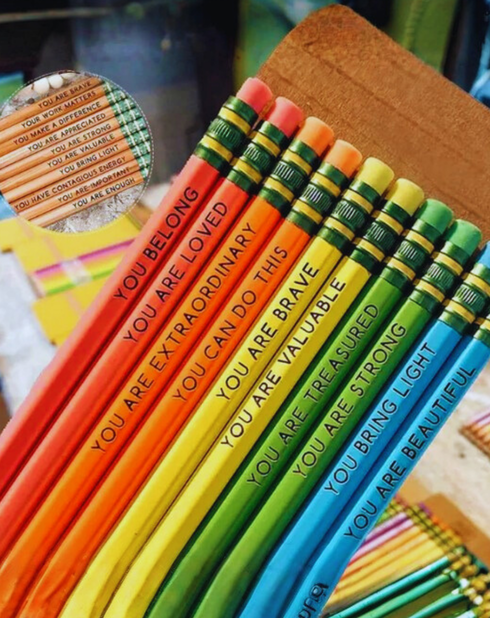 Affirmation Colour Pencils - Set of 10