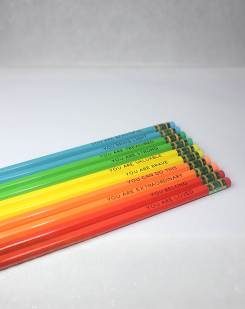 Affirmation Colour Pencils - Set of 10