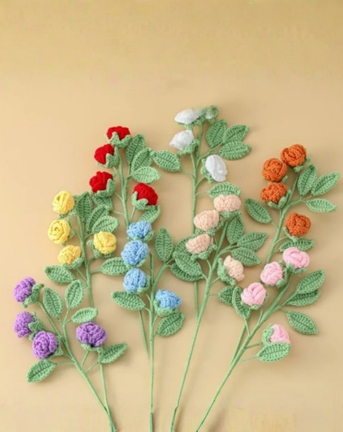 Affirmation Stem - Milk Cotton Rose