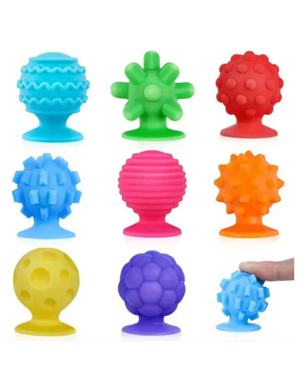 Textured Suction Cups